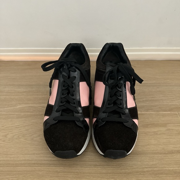 3.1 Phillip Lim Leather & Suede Sneaker, Pink & Black, Women’s US 9 - Picture 1 of 8
